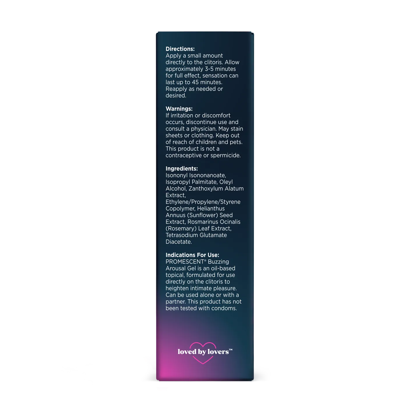 Buzzing Female Arousal Gel - Image 3